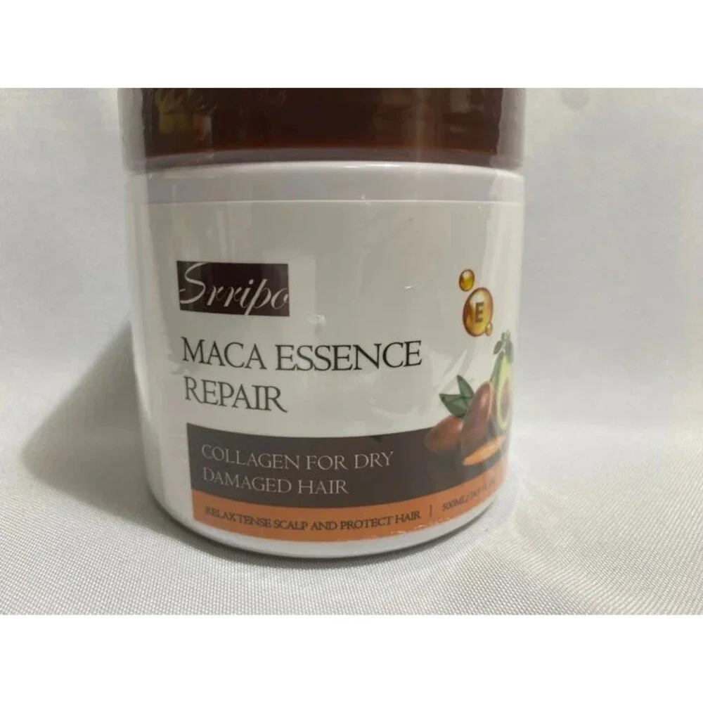 Srripo Maca Essence Repair Collagen Hair Mask 16.9 oz – New Sealed